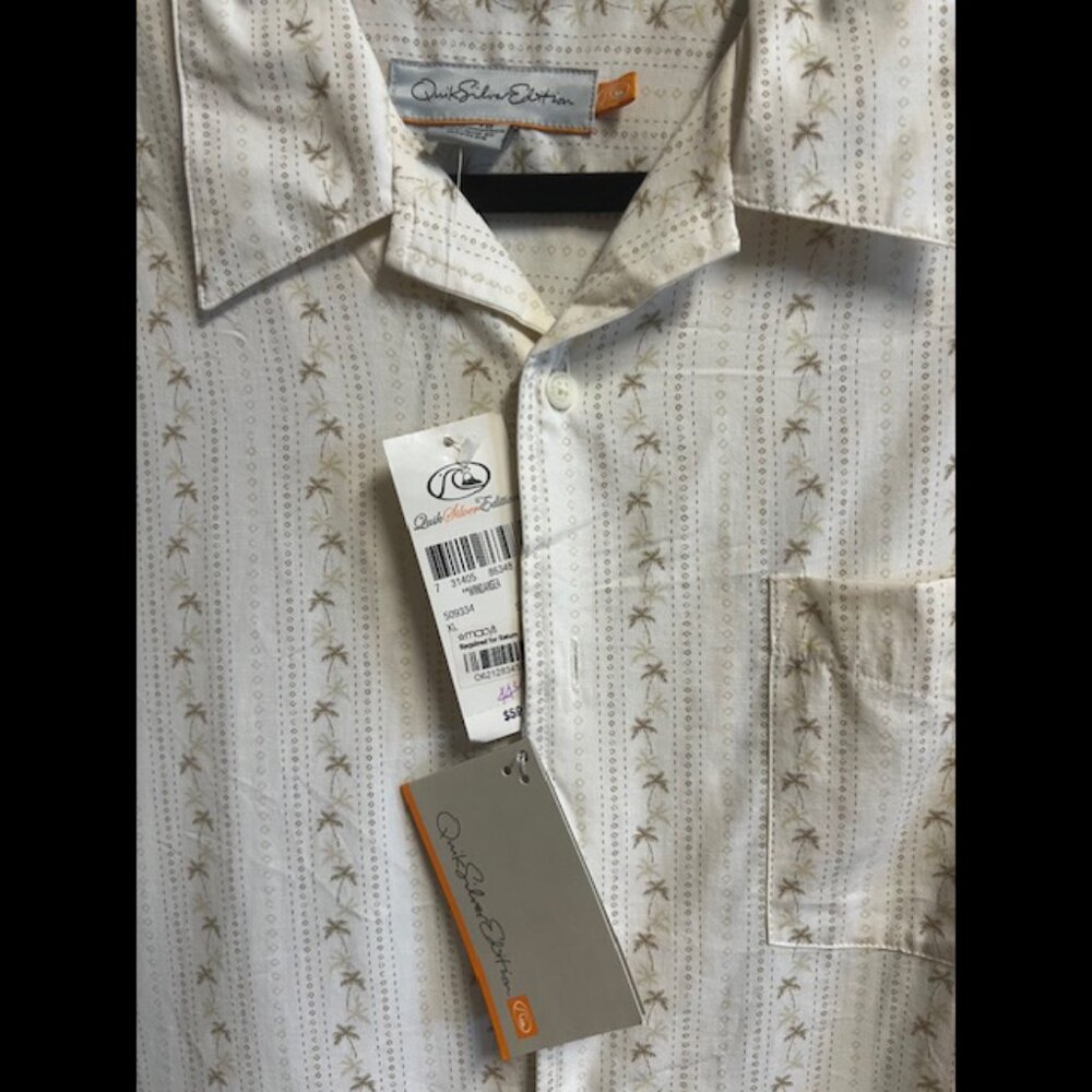QuickSilver Mens XL Shirt NWT - Picture 4 of 4